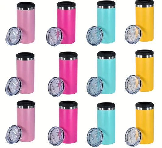 16oz Can Cooler with Bottle Opener