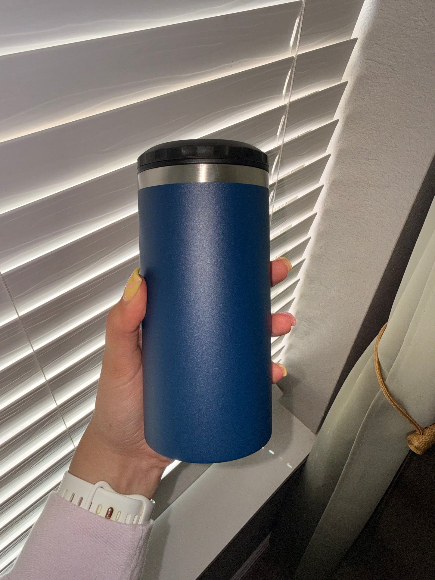 16oz Can Cooler with Bottle Opener
