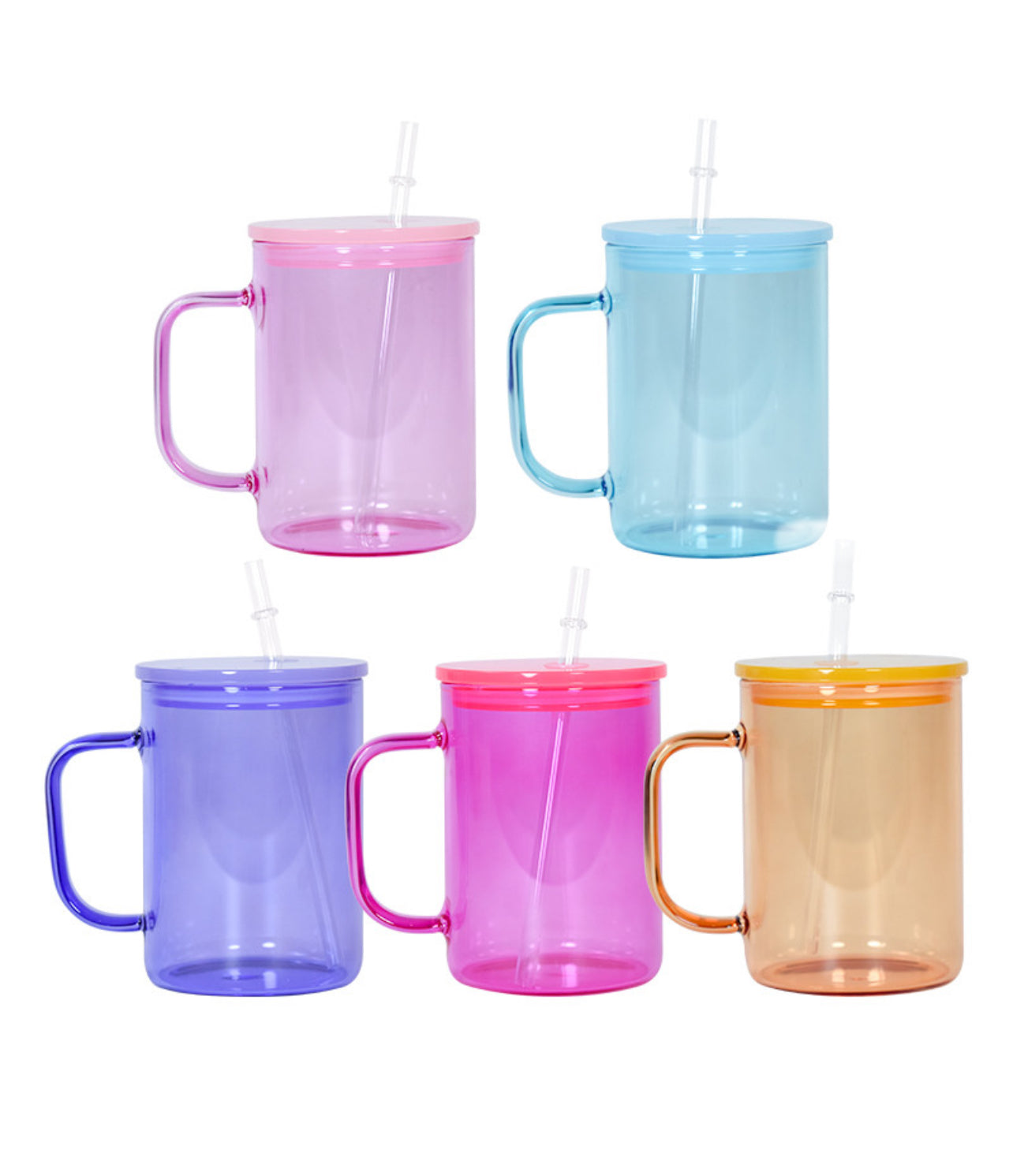 17oz. Jelly Glass mugs