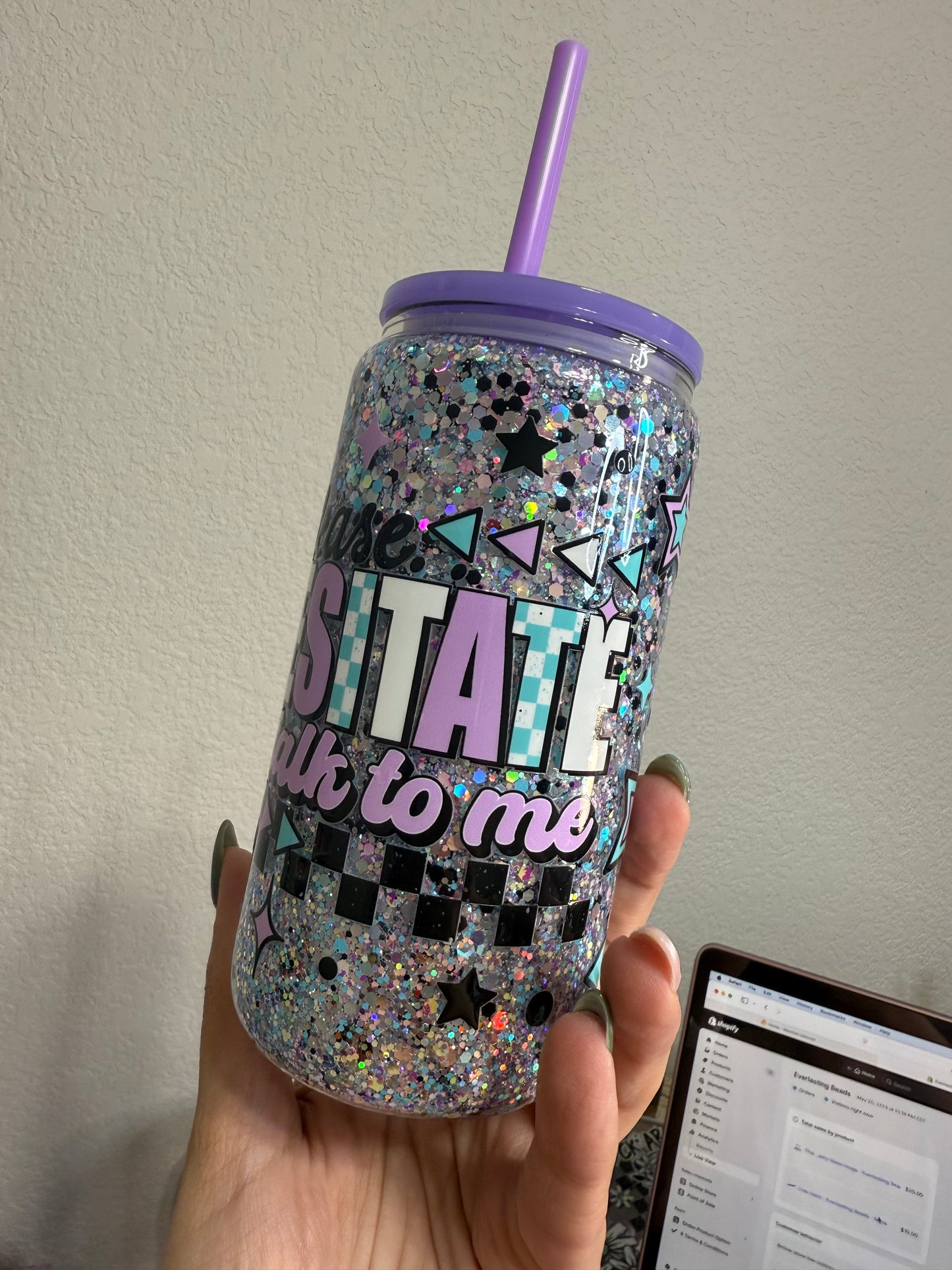 16oz glass please hesitate to talk to me