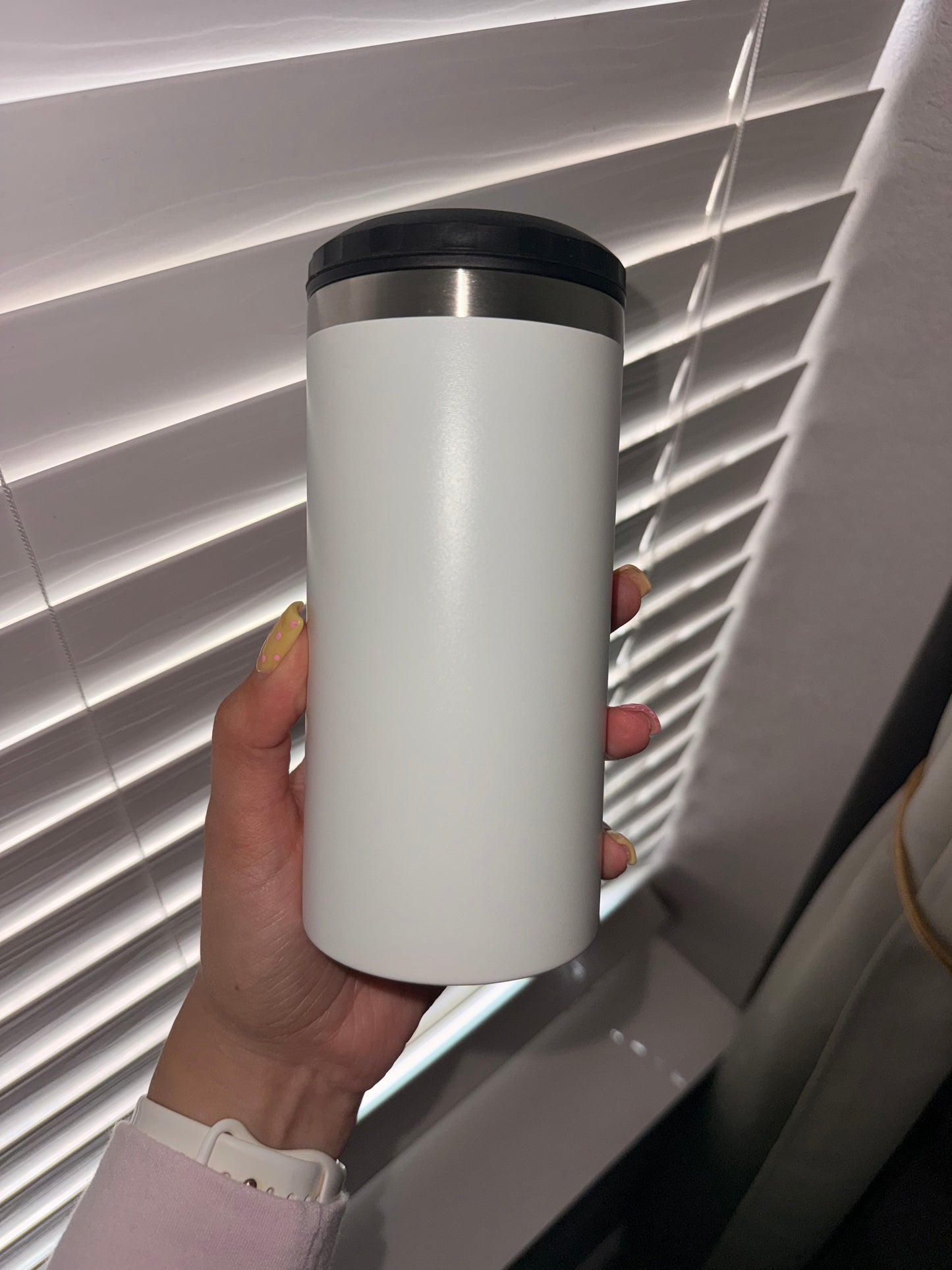 16oz Can Cooler with Bottle Opener